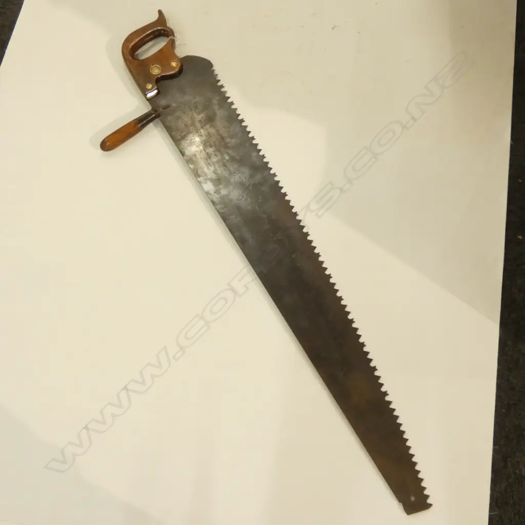 VINTAGE SAW E. A. ATKINS INDIANAPOLIS L. 1220MM Image 1++