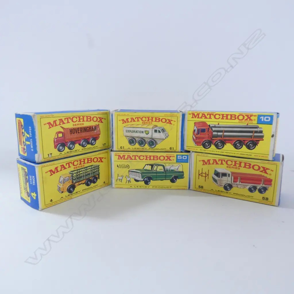 SIX MATCHBOX DIE CAST MODELS Image 1++