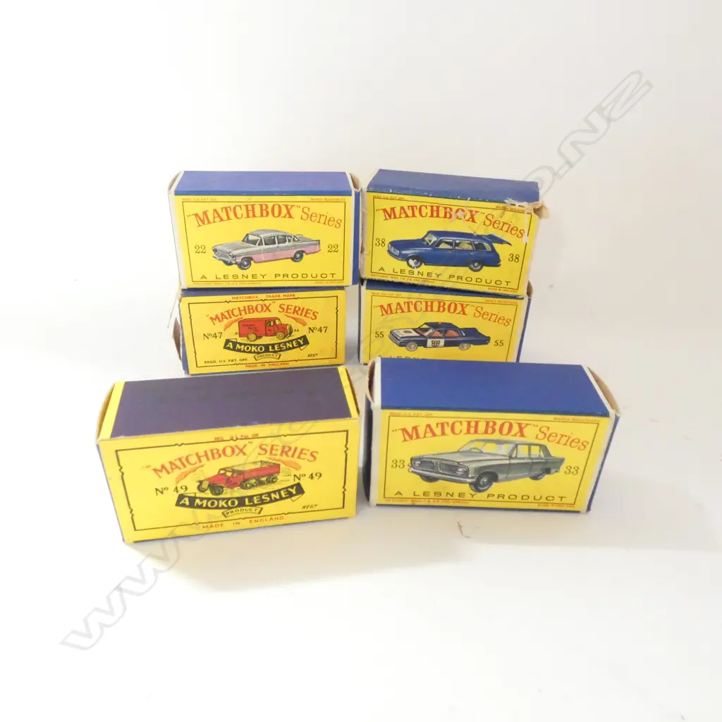 SIX MATCHBOX DIE CAST MODELS Image 1++