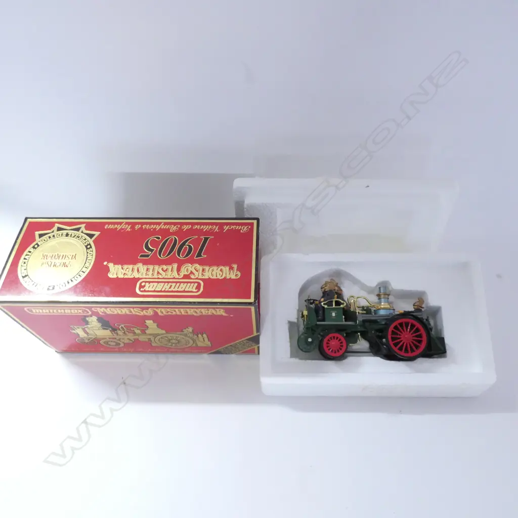 MATCHBOX MODELS OF YESTERYEAR 1905 BUSCH FIRE ENGINE Image 1++