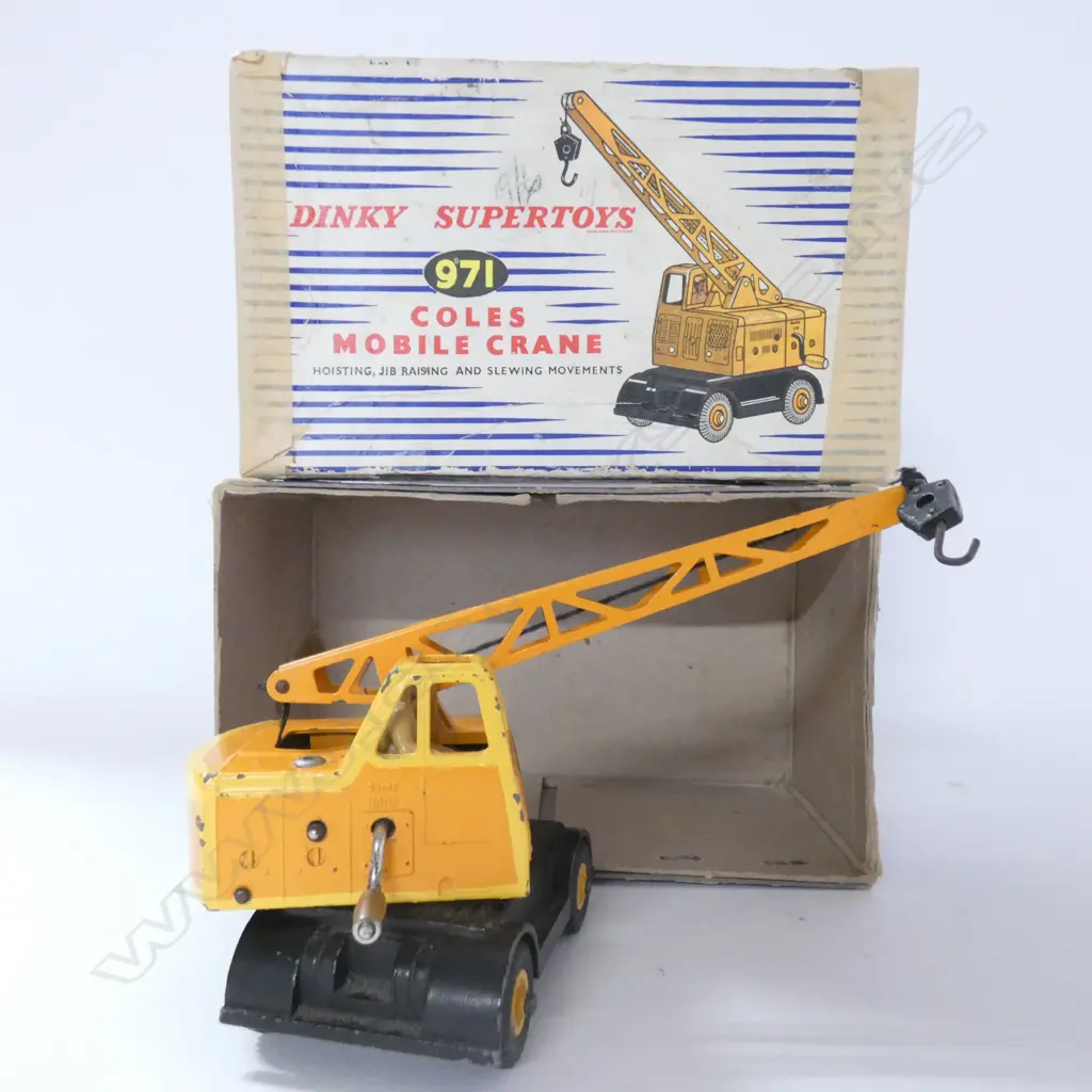 DINKY DIE CAST SUPERTOYS, 971 COLES MOBILE CRANE, BOXED Image 1++