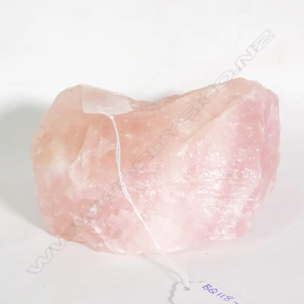 LARGE PIECE ROSE QUARTZ W. 135MM  Image 1++