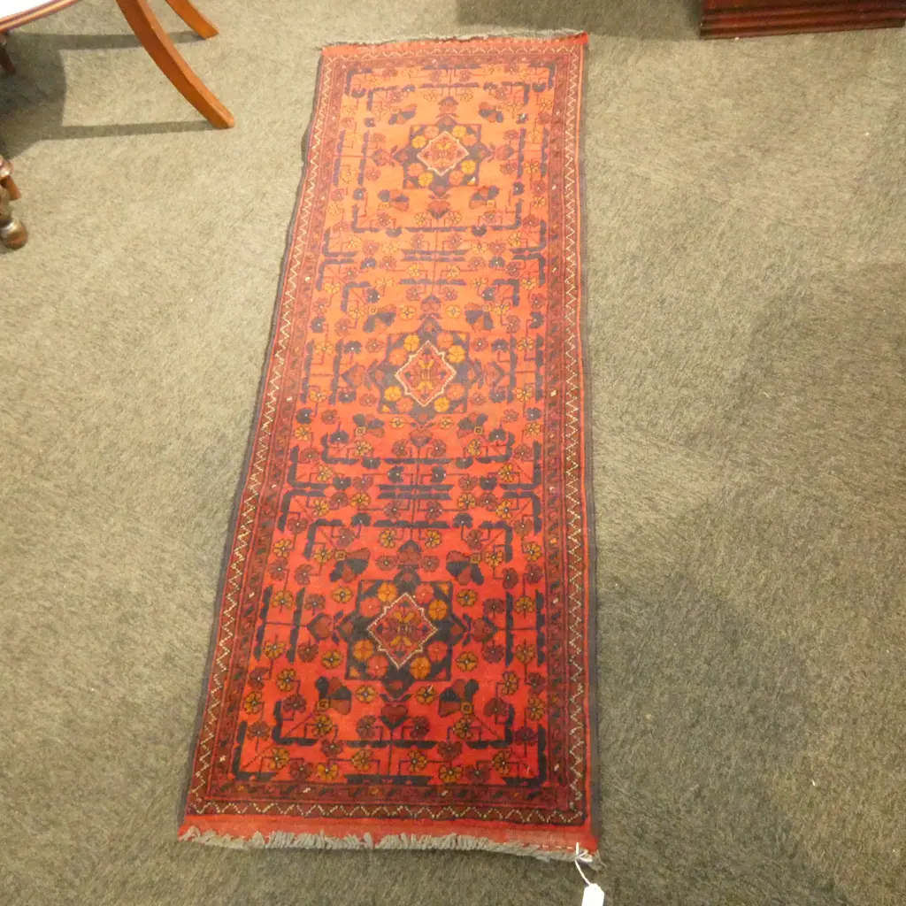 SMALL AFGHANISTAN RUNNER 1600 X 560MM Image 1++