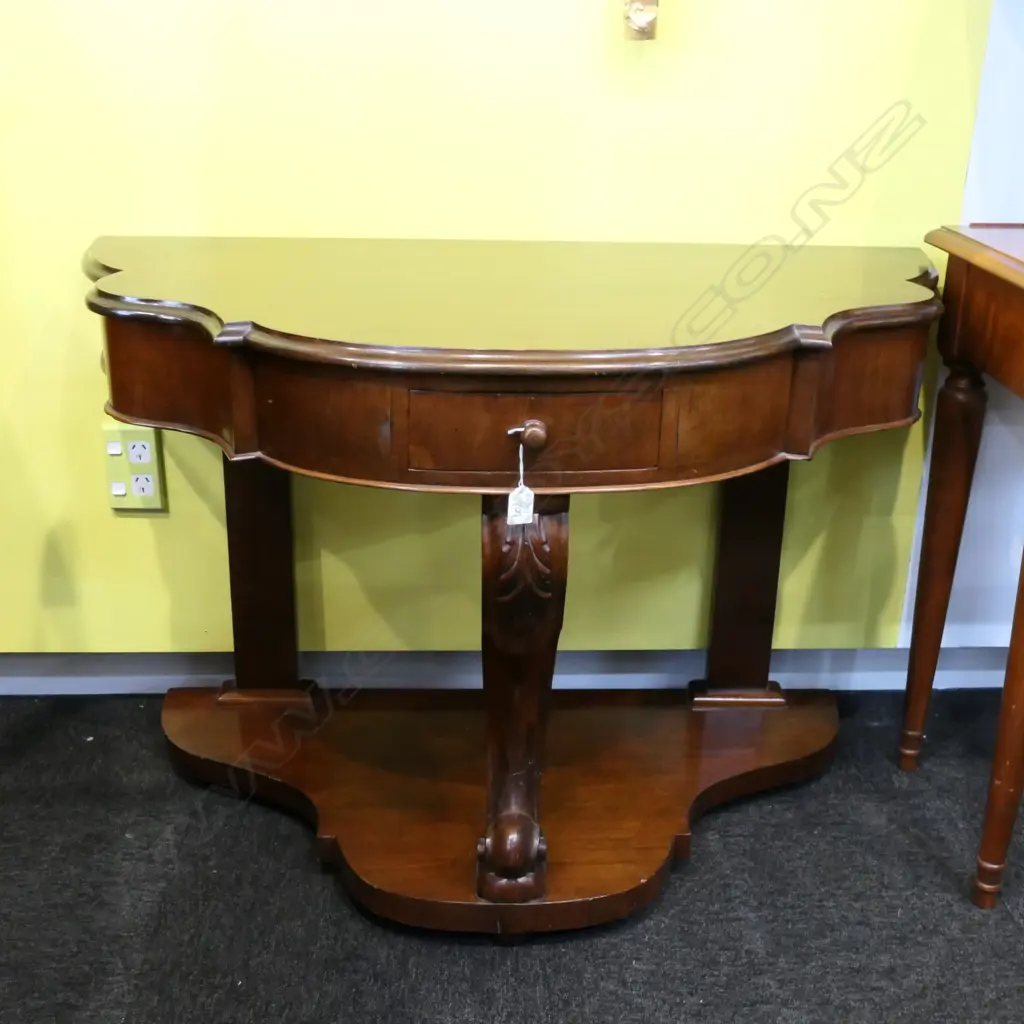 LATE VICTORIAN CONSOLE TABLE W. 1450MM Image 1++