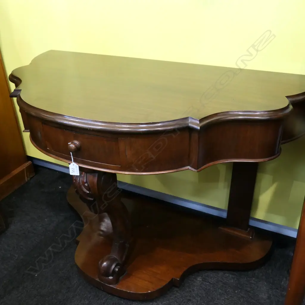 LATE VICTORIAN CONSOLE TABLE W. 1450MM Image 1++