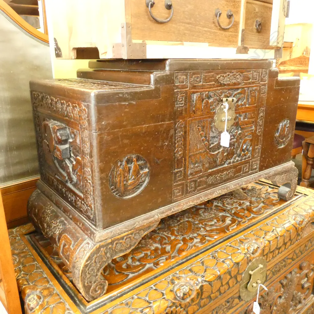 SMALL CAMPHOR CHEST W. 810MM Image 1++