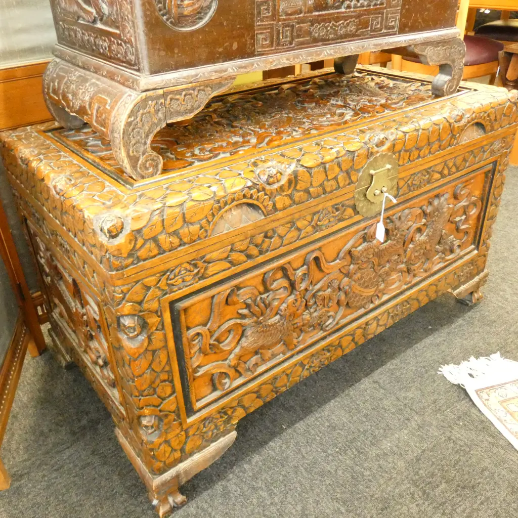 LARGE CAMPHOR CHEST L. 1020MM Image 1++