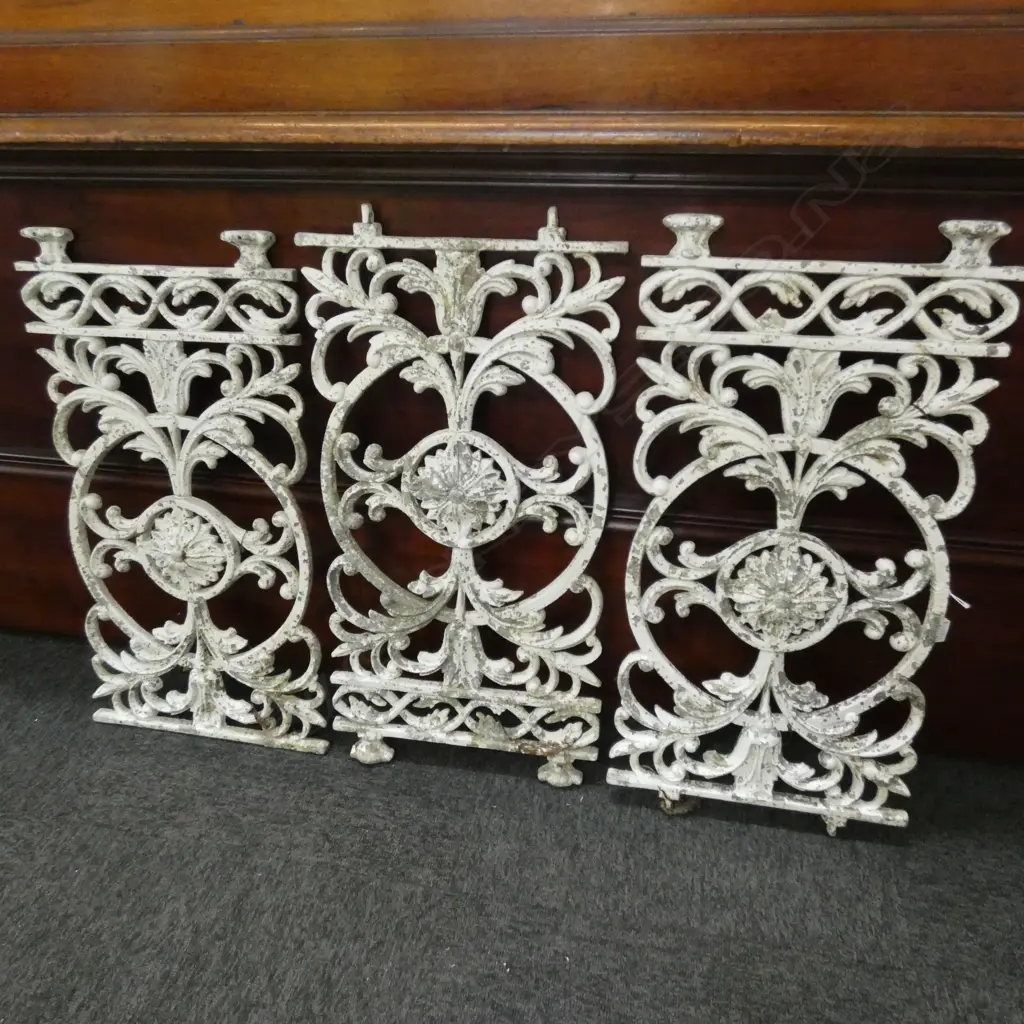 3 VINTAGE METAL PANELS L. 700MM Image 1++