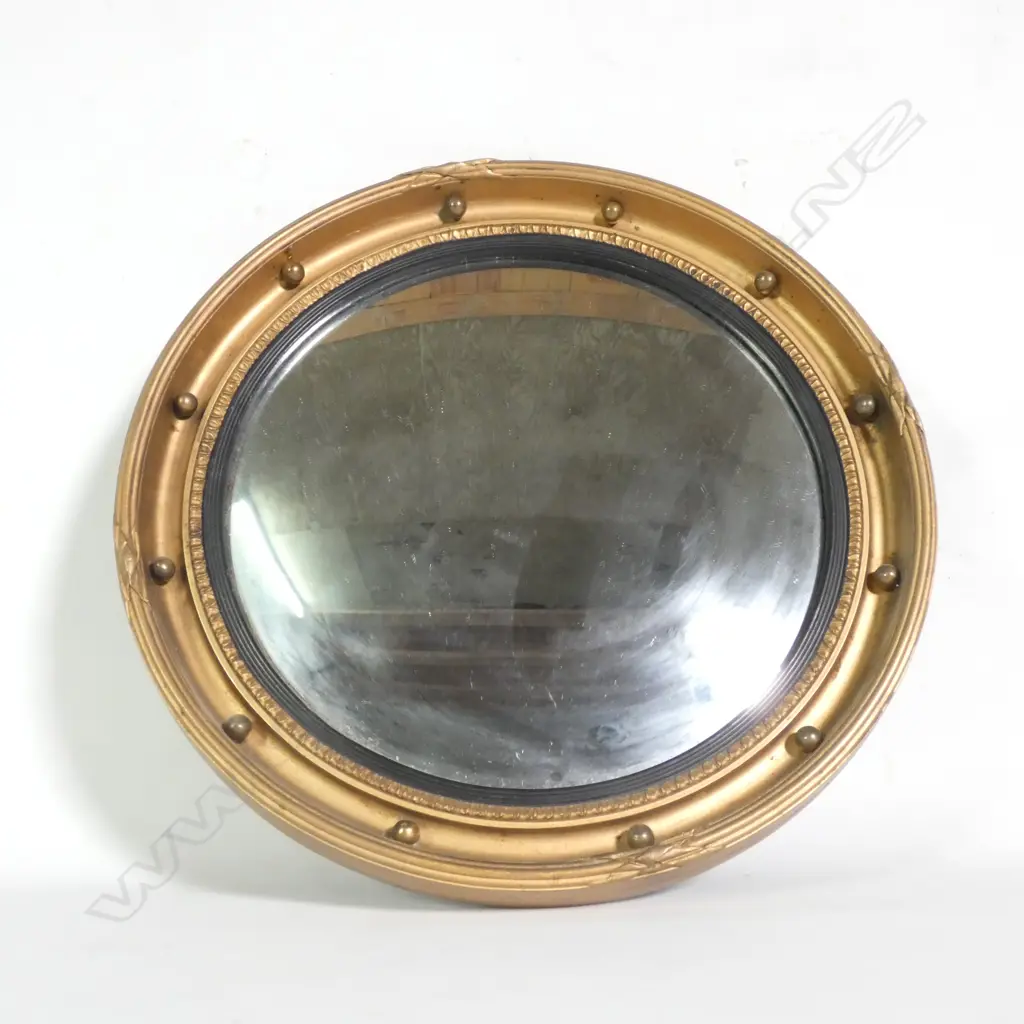 SHIPS PORT HOLE MIRROR W. 320MM Image 1++