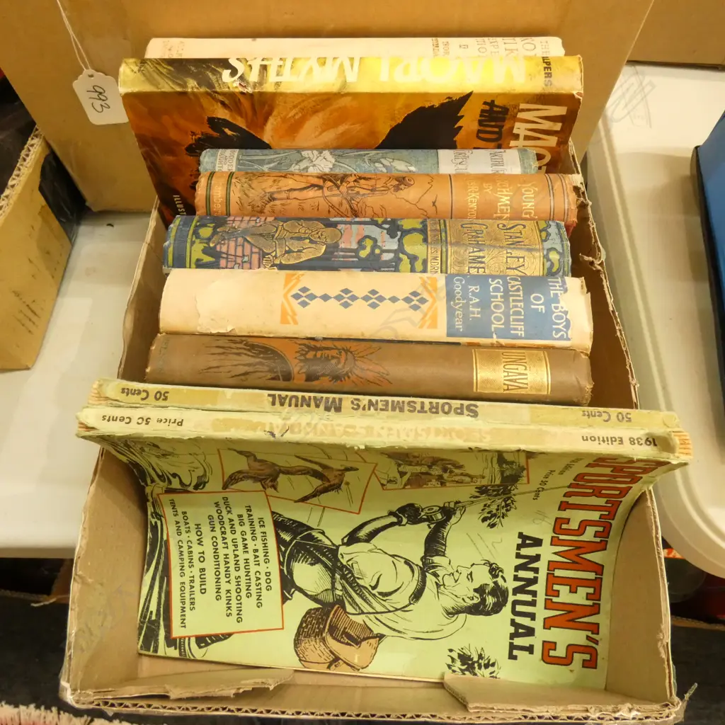 SMALL BOX OLD BOOKS Image 1++