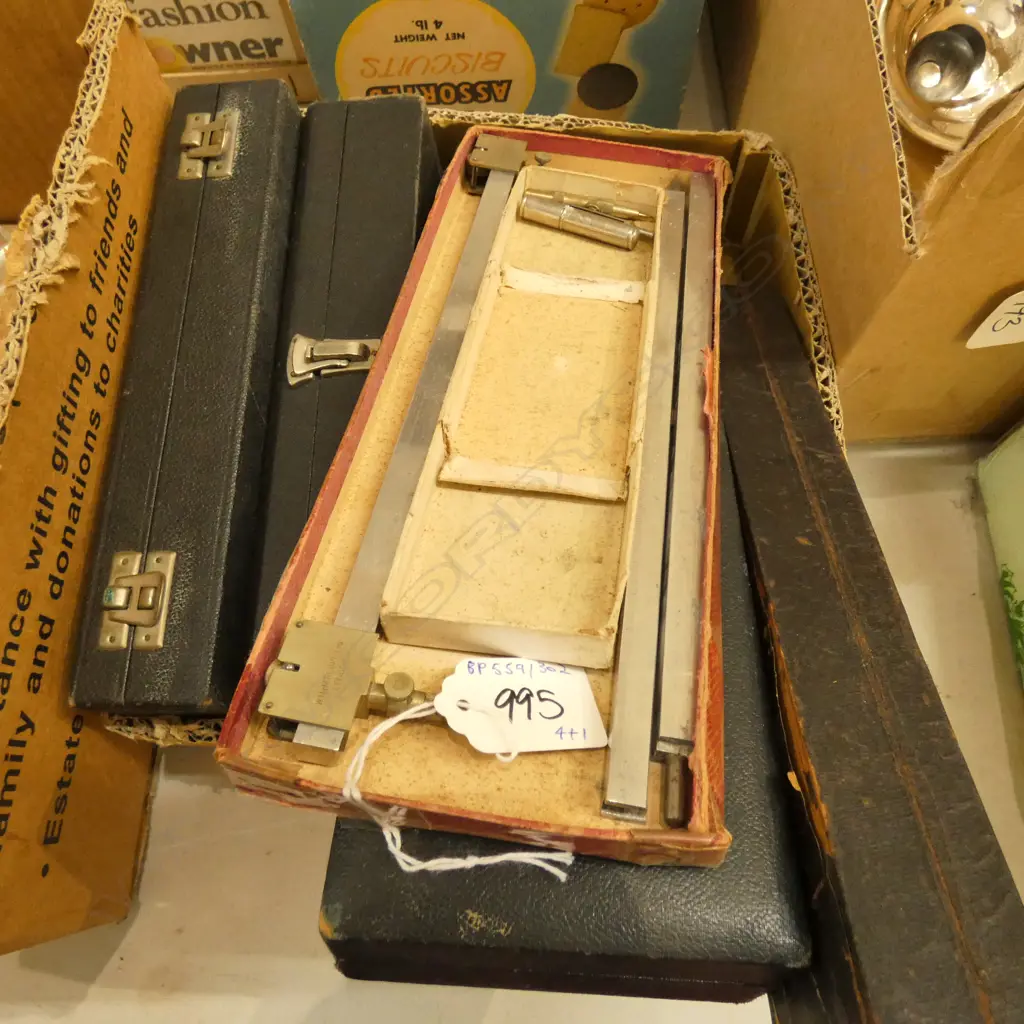 4 BOXED PLANIMETERS, ETC Image 1++