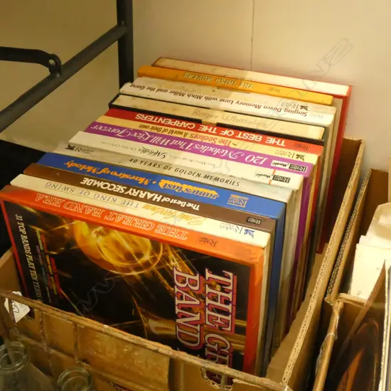 BOX LOT ASST. VINYL 