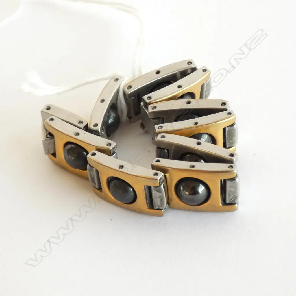 Stainless steel bracelet c.1970 Image 1++
