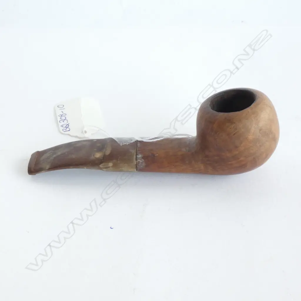 WOODEN & BAKELITE PIPE, L. 120MM Image 1++