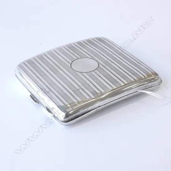 STERLING SILVER CIGARETTE CASE, BIRMINGHAM 1923,  134GMS