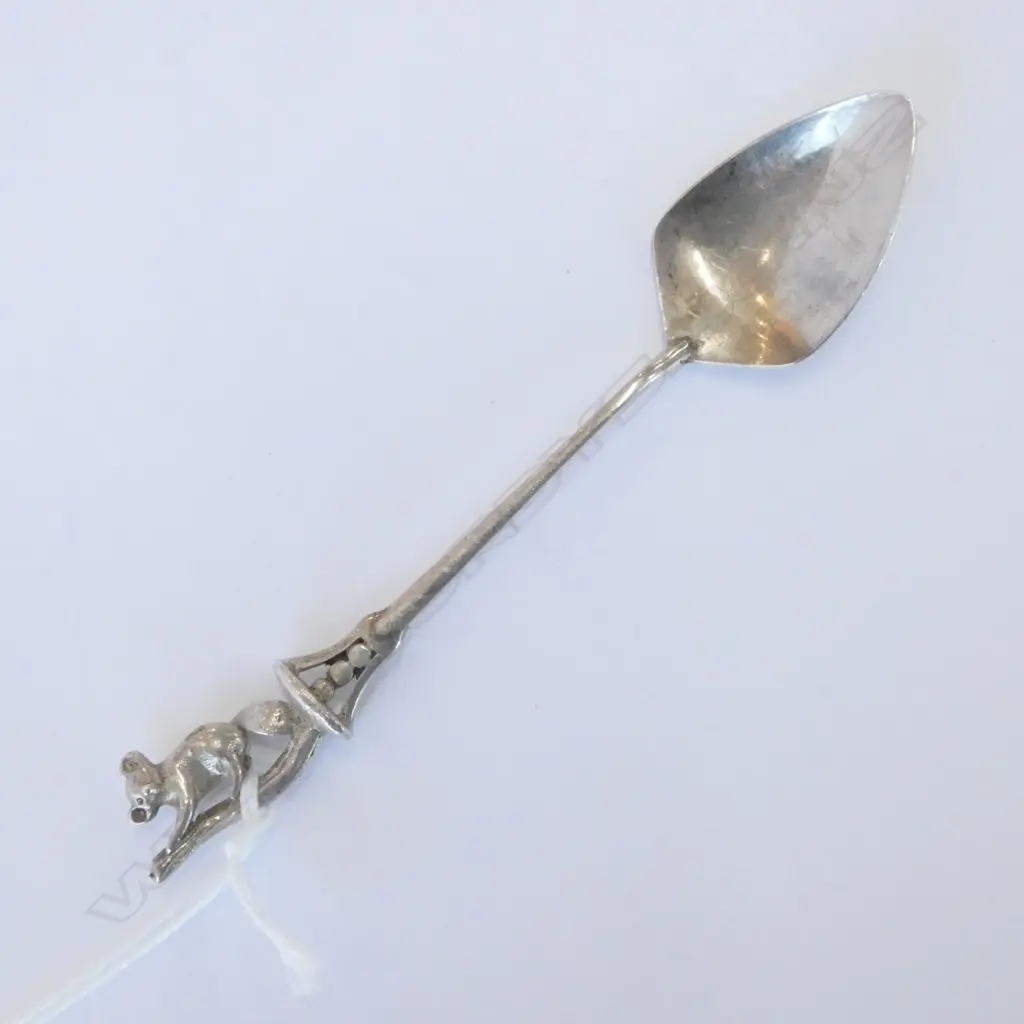 CARMELLE SILVERSMITHS KOALA TEASPOON, C1930'S, 12GM Image 1++