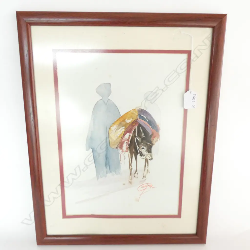  FRANKIE GARDNER WATERCOLOUR H.470mm Image 1++
