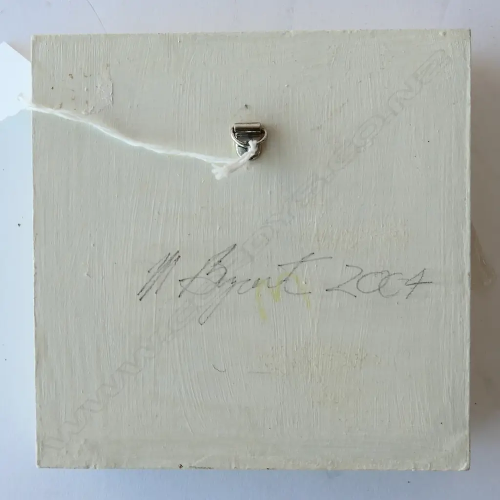MICHELLE BRYANT, MIXED MEDIA, SIGNED TO REVERSE, 150 X 150MM Image 1++