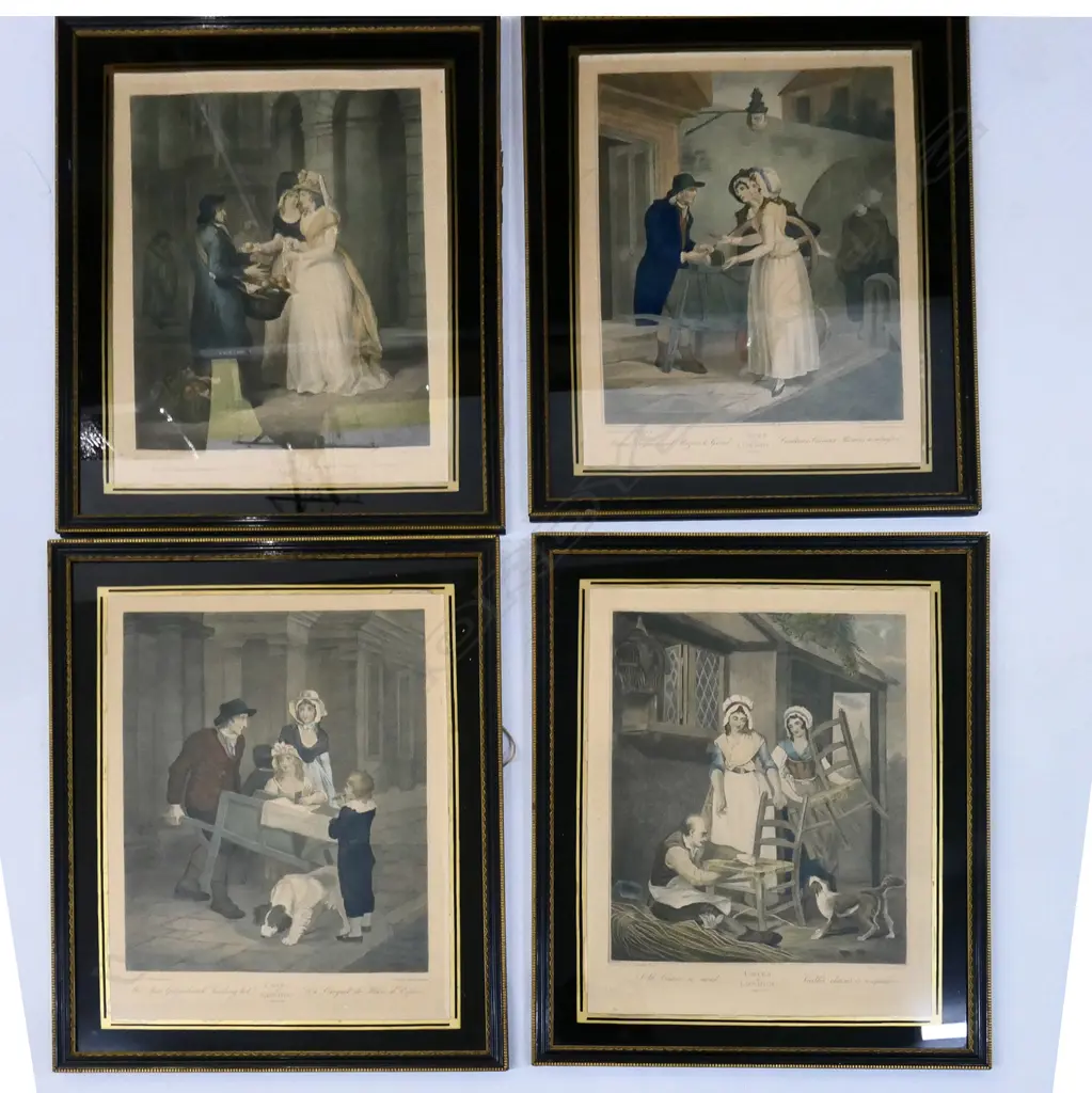 SET OF 13 FRAMED CRIES OF LONDON 520 X 410 MM Image 1++