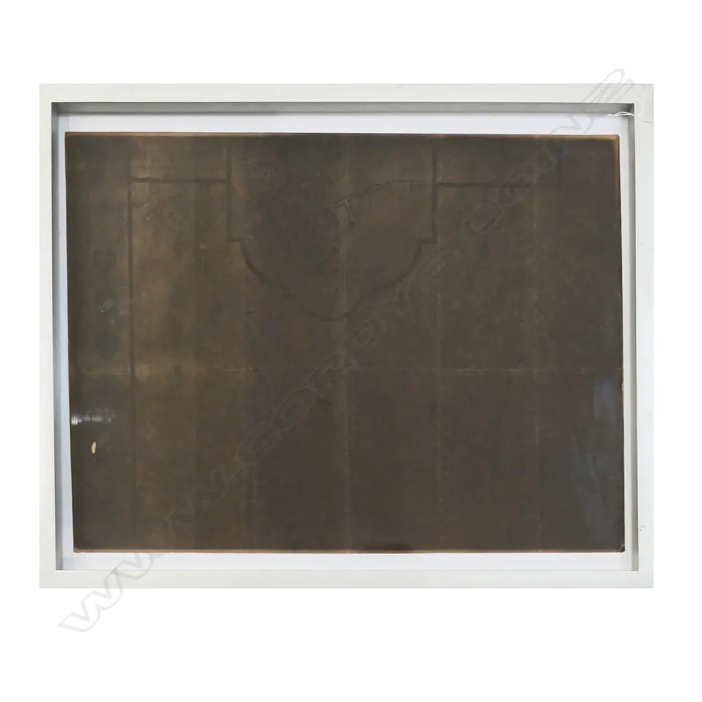 FRAMED EARLY MAP 'THE COUNTY PALATINE OF CHESTER', 350 X 470MM, DARKENED WITH AGE Image 1++