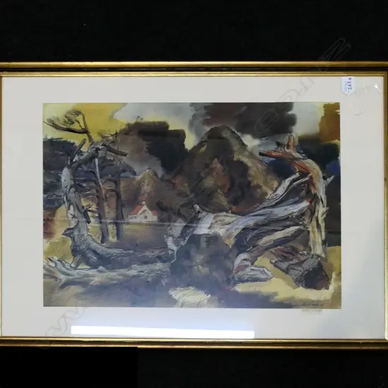 ERIC LEE JOHNSON FRAMED PRINT 495/500 495 X 500