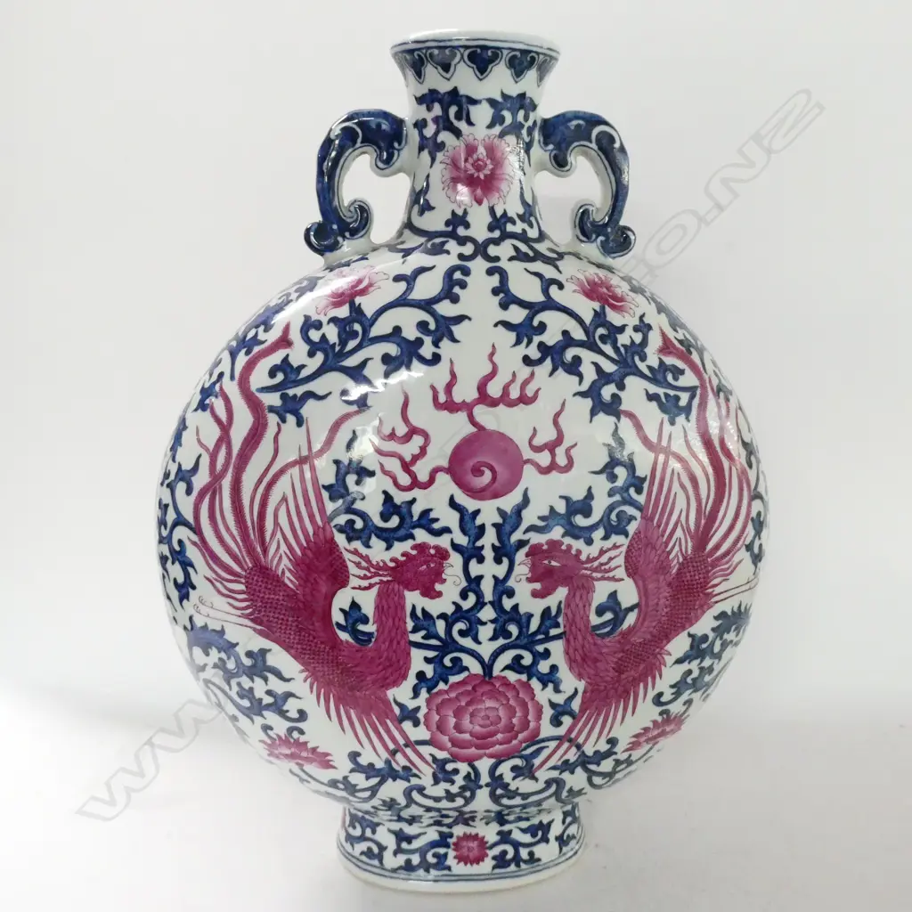 ORIENTAL LGE MOON VASE  Image 1++