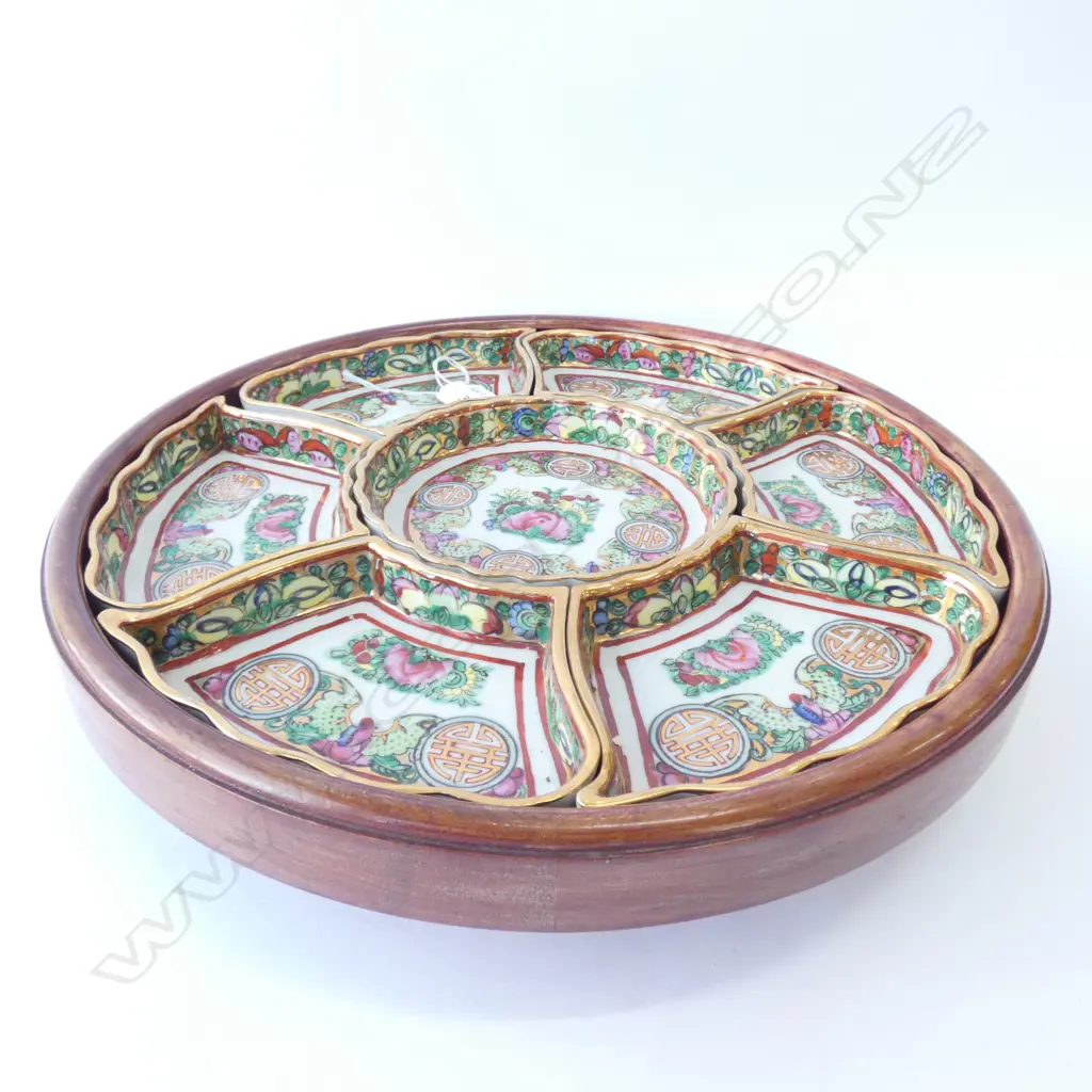 CHINESE LAZY SUSAN PLATE 320MM DIA Image 1++