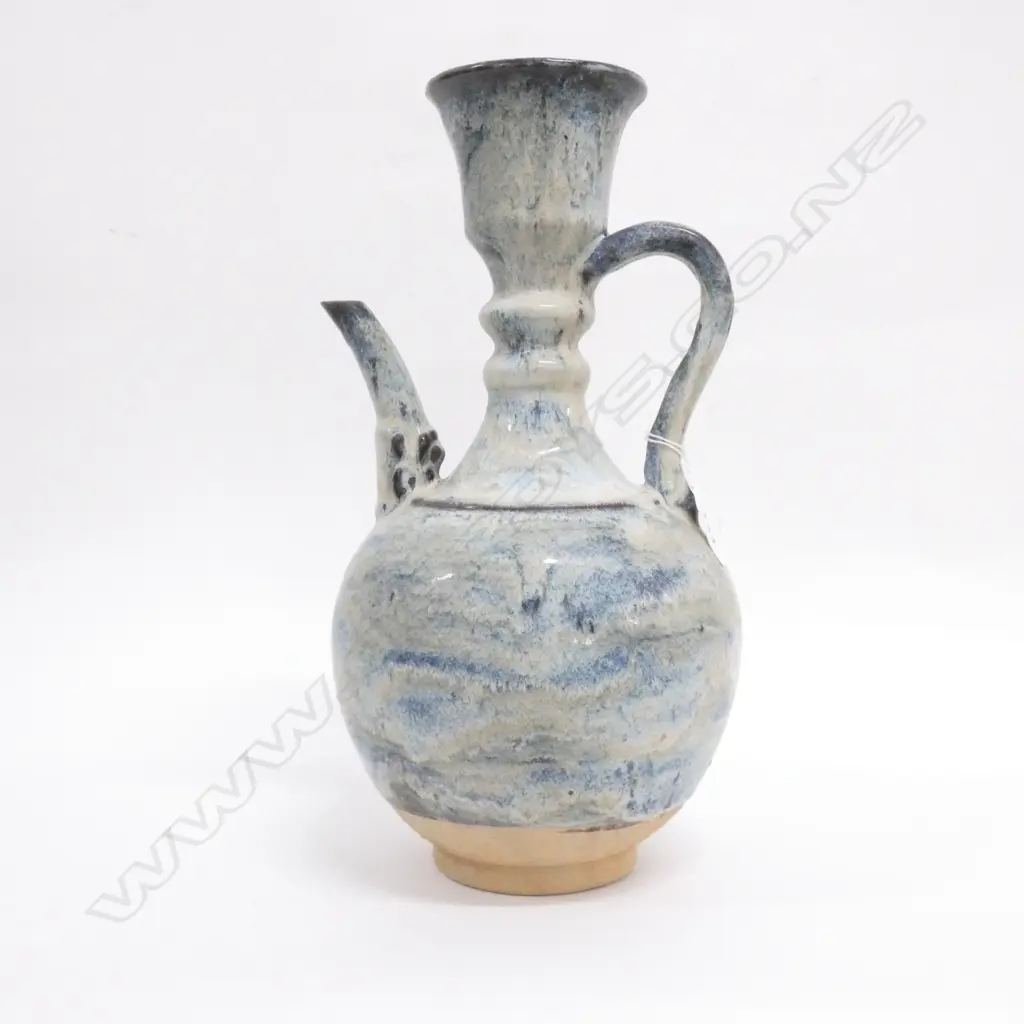 TANG STYLE CHUN GLAZE URN, H. 380MM Image 1++