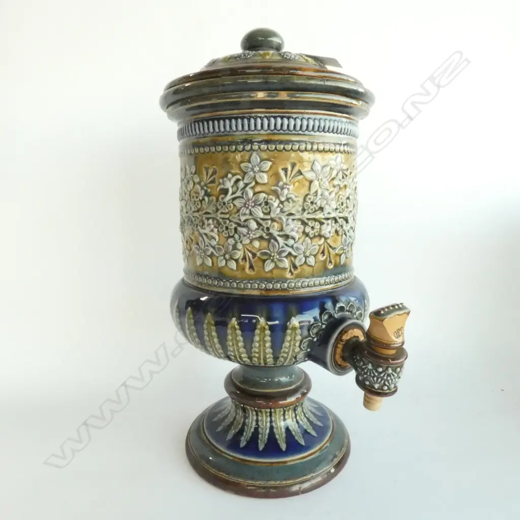 DOULTON LAMBETH 19TH CENT. SALT GLAZED STONEWARE WATER FILTER Image 1++