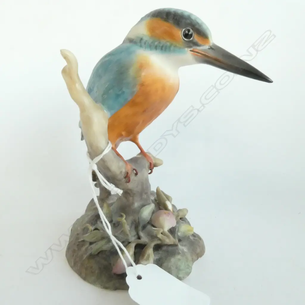 ROYAL CROWN DERBY KINGFISHER, H. 130MM Image 1++