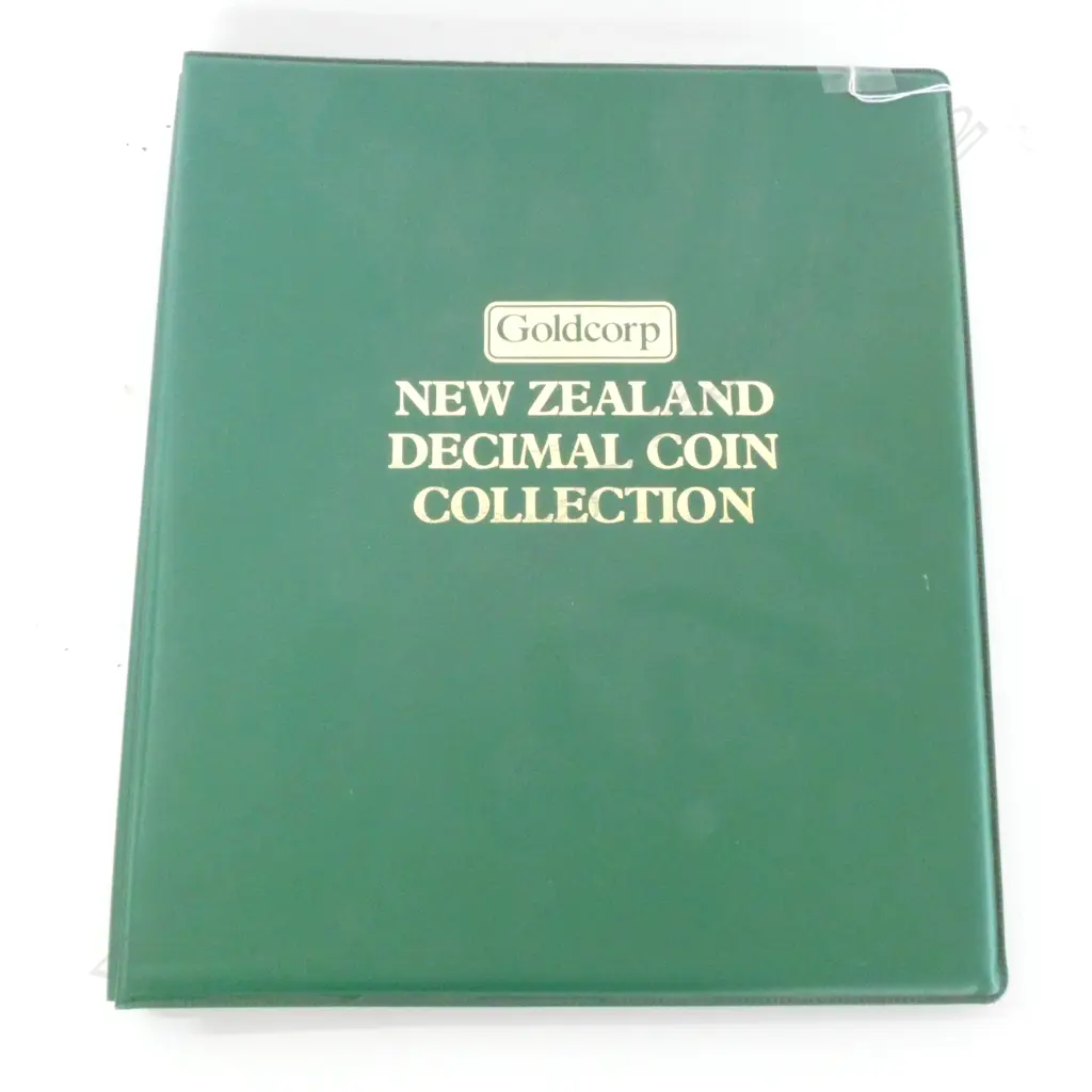 ALBUM NZ DECIMAL COIN COLLECTION, INCOMPLETE.  Image 1++