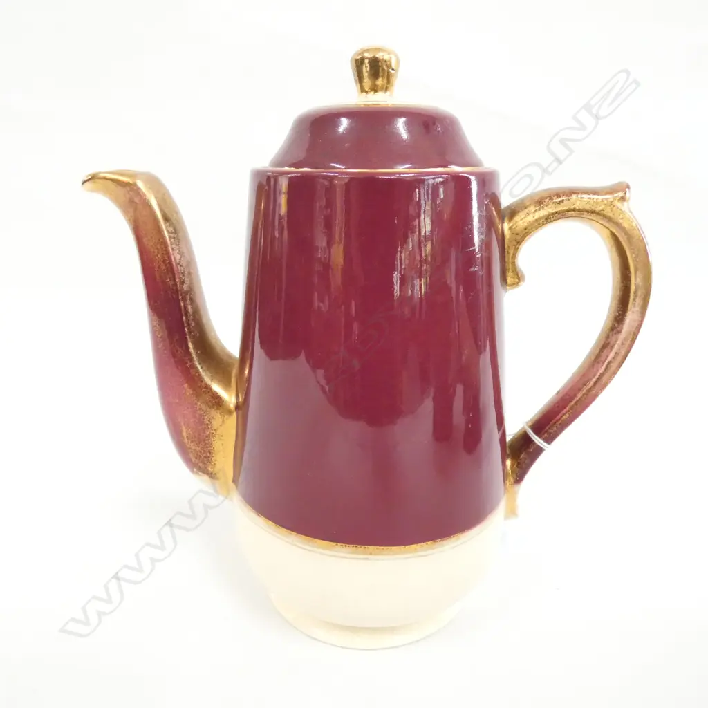 ASCOT CROWN LYNN COFFEE POT H. 225MM Image 1++