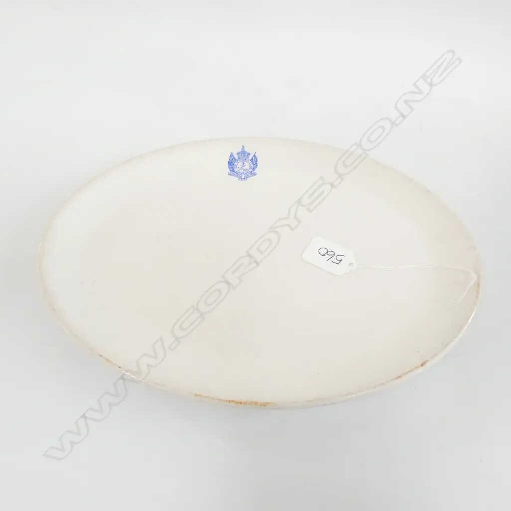 CROWN LYNN OFFICERS CLUB PLATE, L. 290MM Image 1++