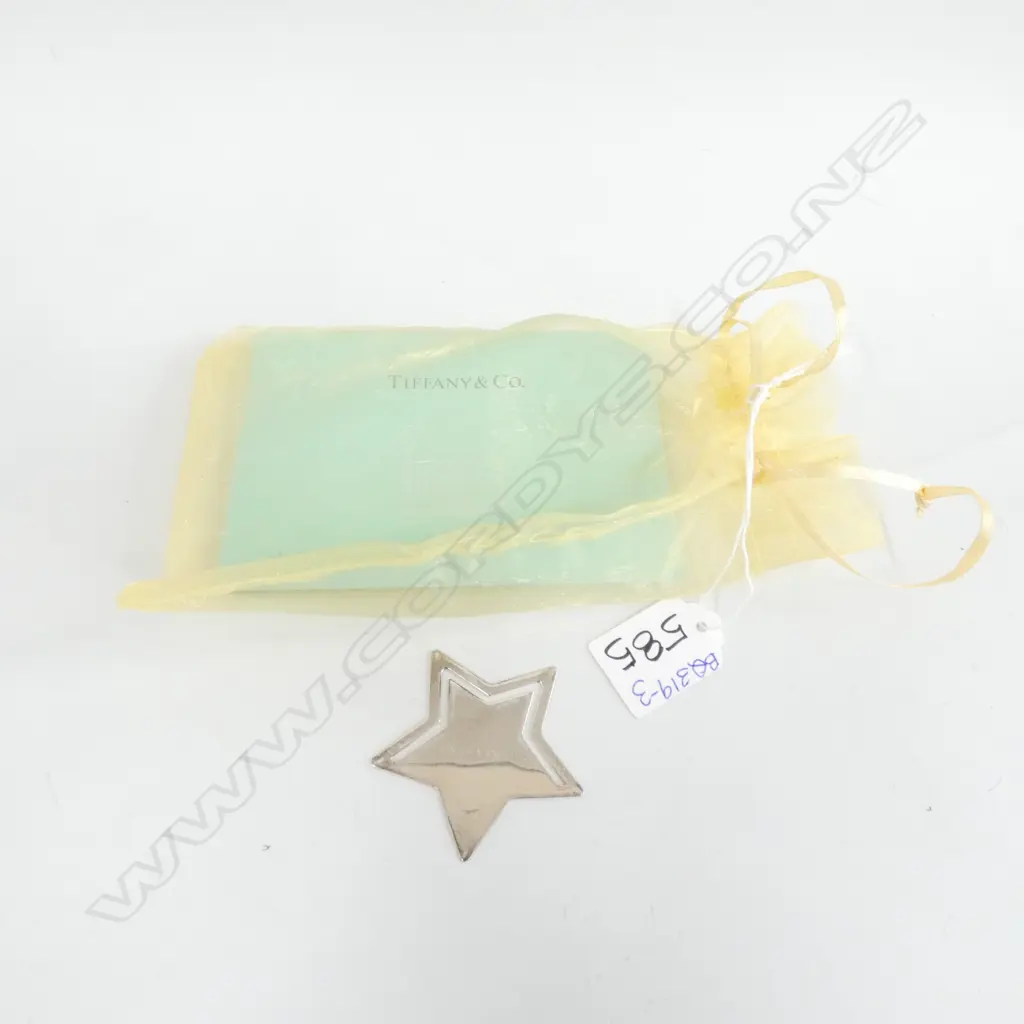 TIFFANY SILVER CLOTH +  TIFFANY STG MONEY CLIP Image 1++