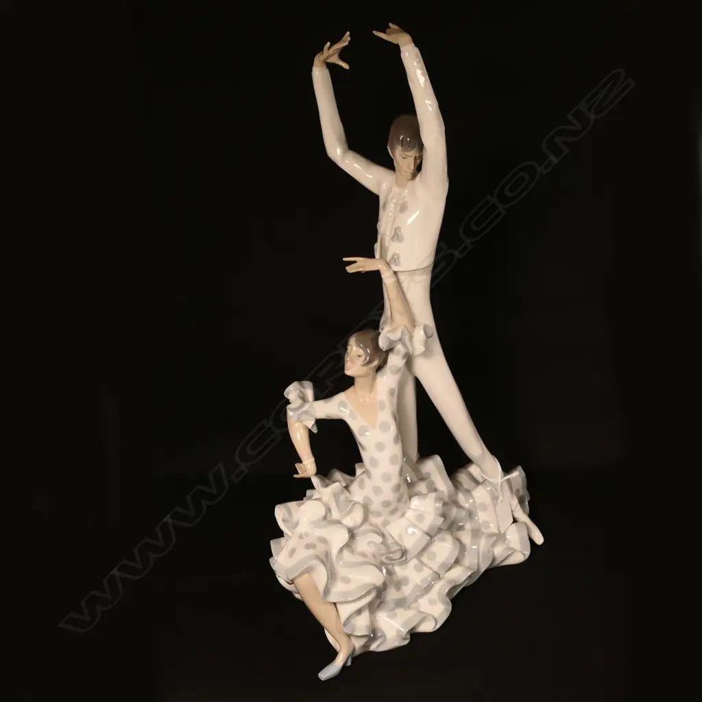 LLADRO SPANISH DANCERS H 510 MM Image 1++
