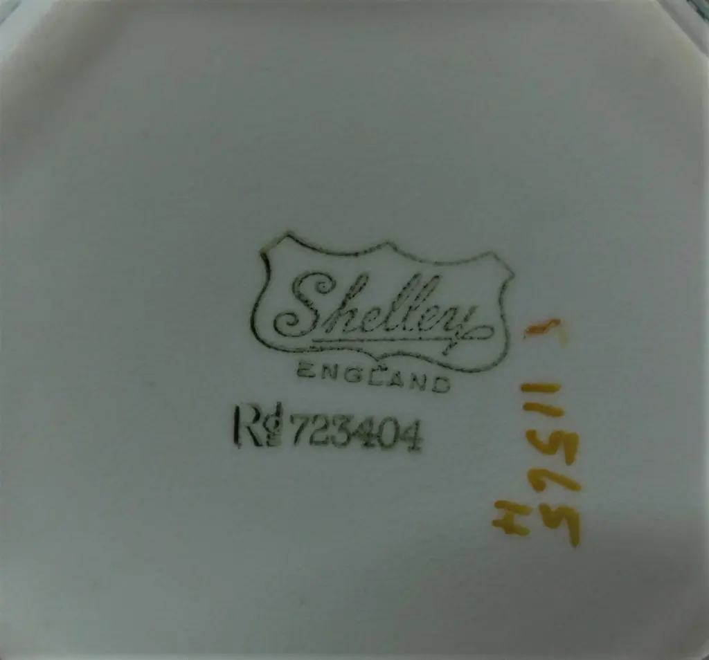 21 PIECE SHELLEY QUEEN ANNE TEASET, pattern 1165, RD 723404 Image 1++