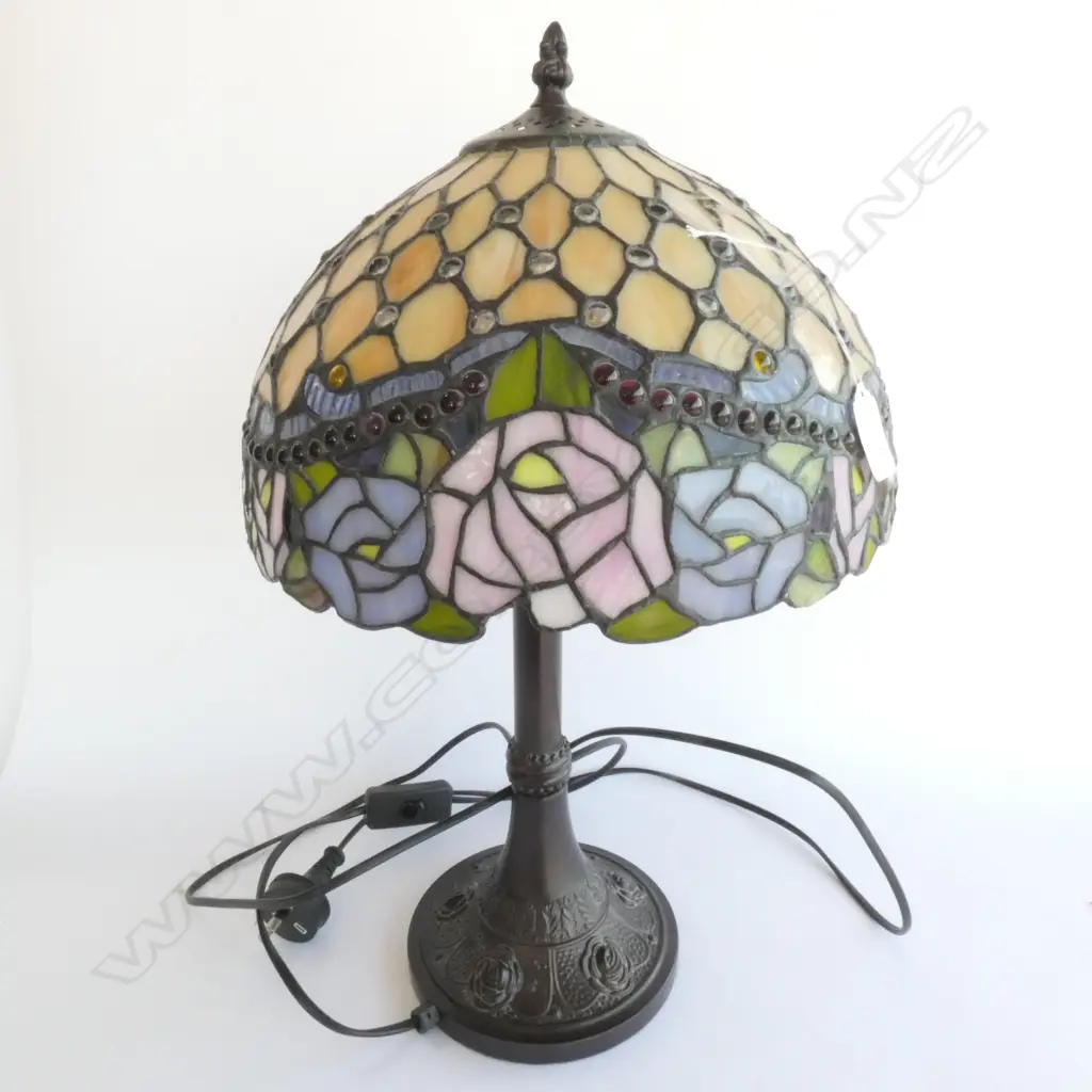 TIFFANY STYLE TABLE LAMP H 470 MM Image 1++