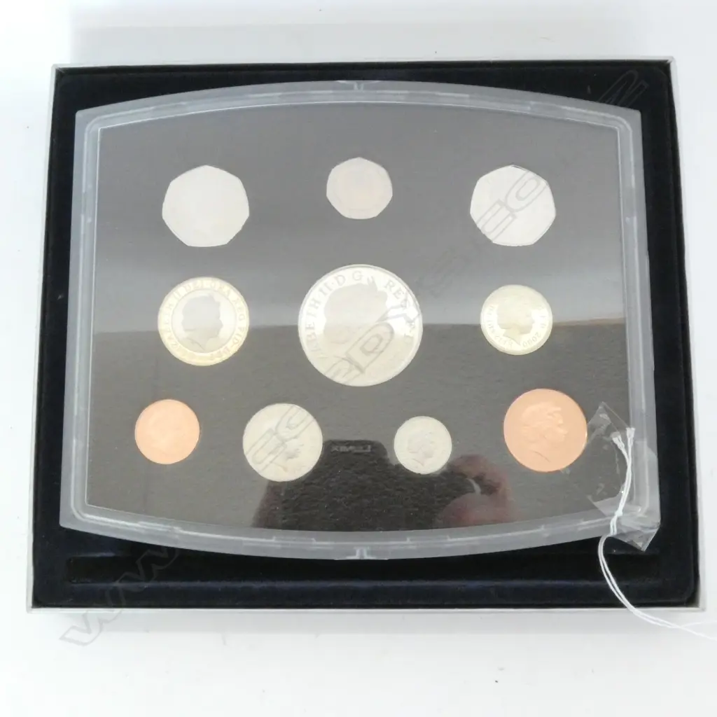 2000 ROYAL MINT EXECUTIVE COIN SET, 10 PROOF COINS, PRESENTATION BOX Image 1++