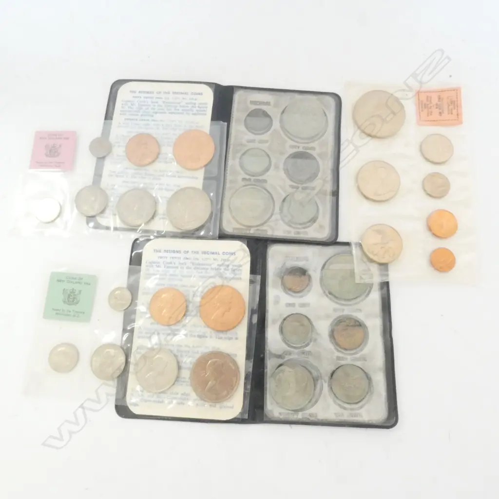 NZ/AUS COIN ISSUES 1960S Image 1++