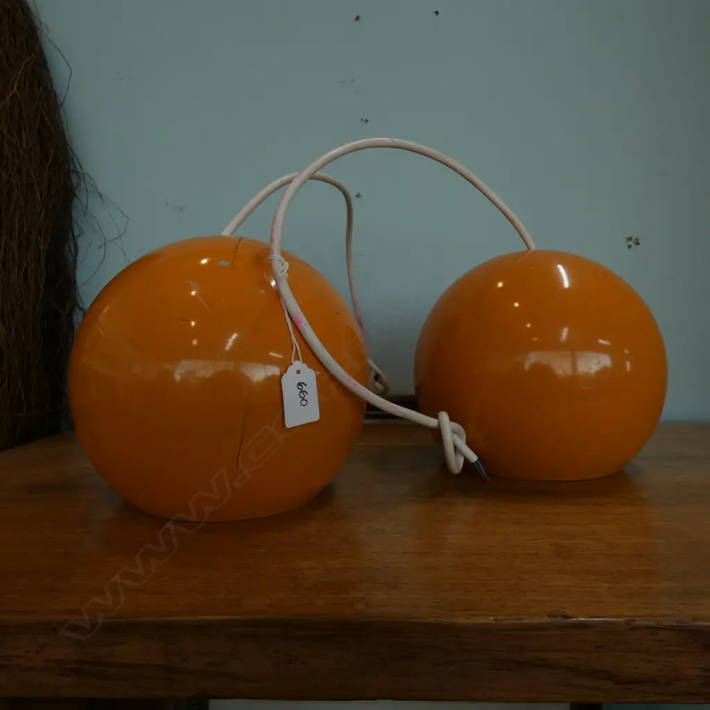 PR RETRO DANISH POULSEN CEILING LIGHTS H. 180MM Image 1++