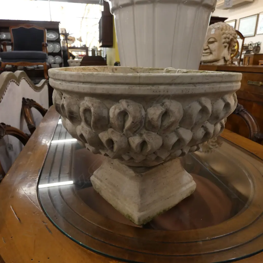 CERAMIC PLANTER 340MM DIA Image 1++