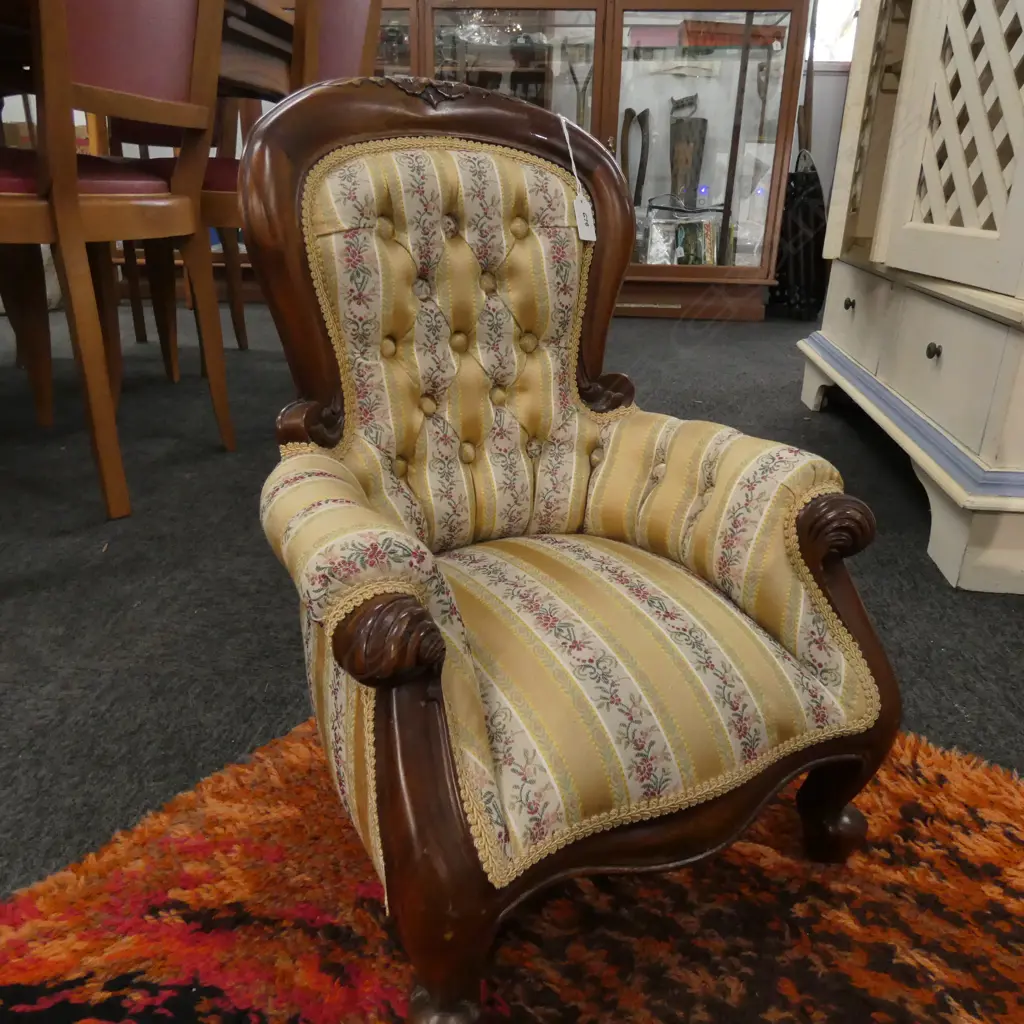 VICTORIAN STYLE CHILDS CHAIR H. 550MM Image 1++