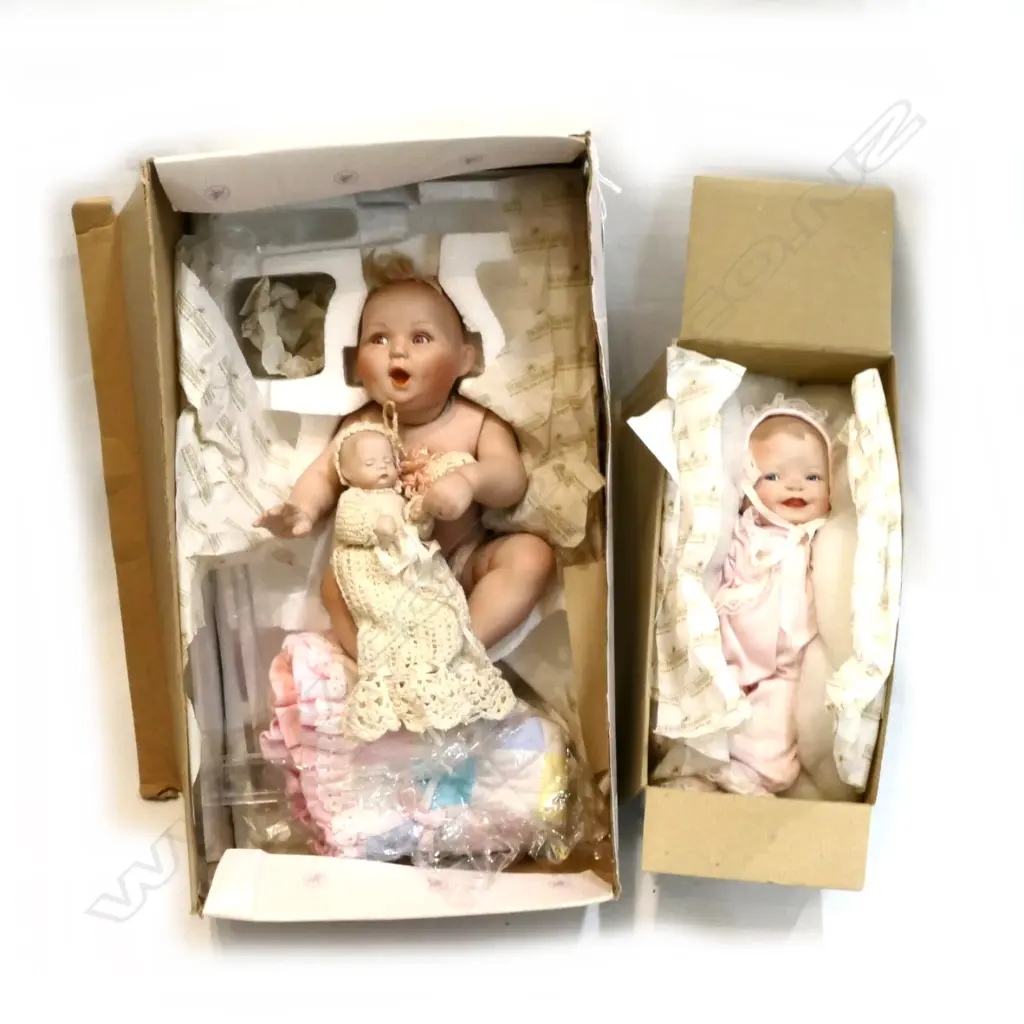 2 BOXES ASST. ASHTON-DRAKE BABY DOLLS Image 1++