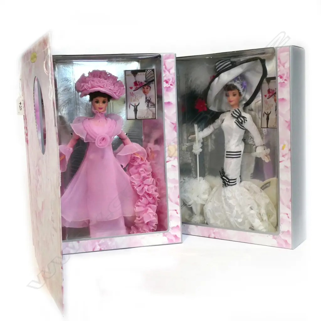 2 BARBIE MY FAIR LADY DOLLS BOXED  Image 1++