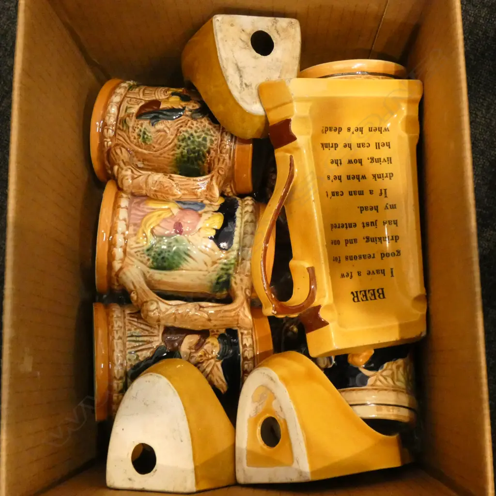 BOX LOT STEINS ETC Image 1++