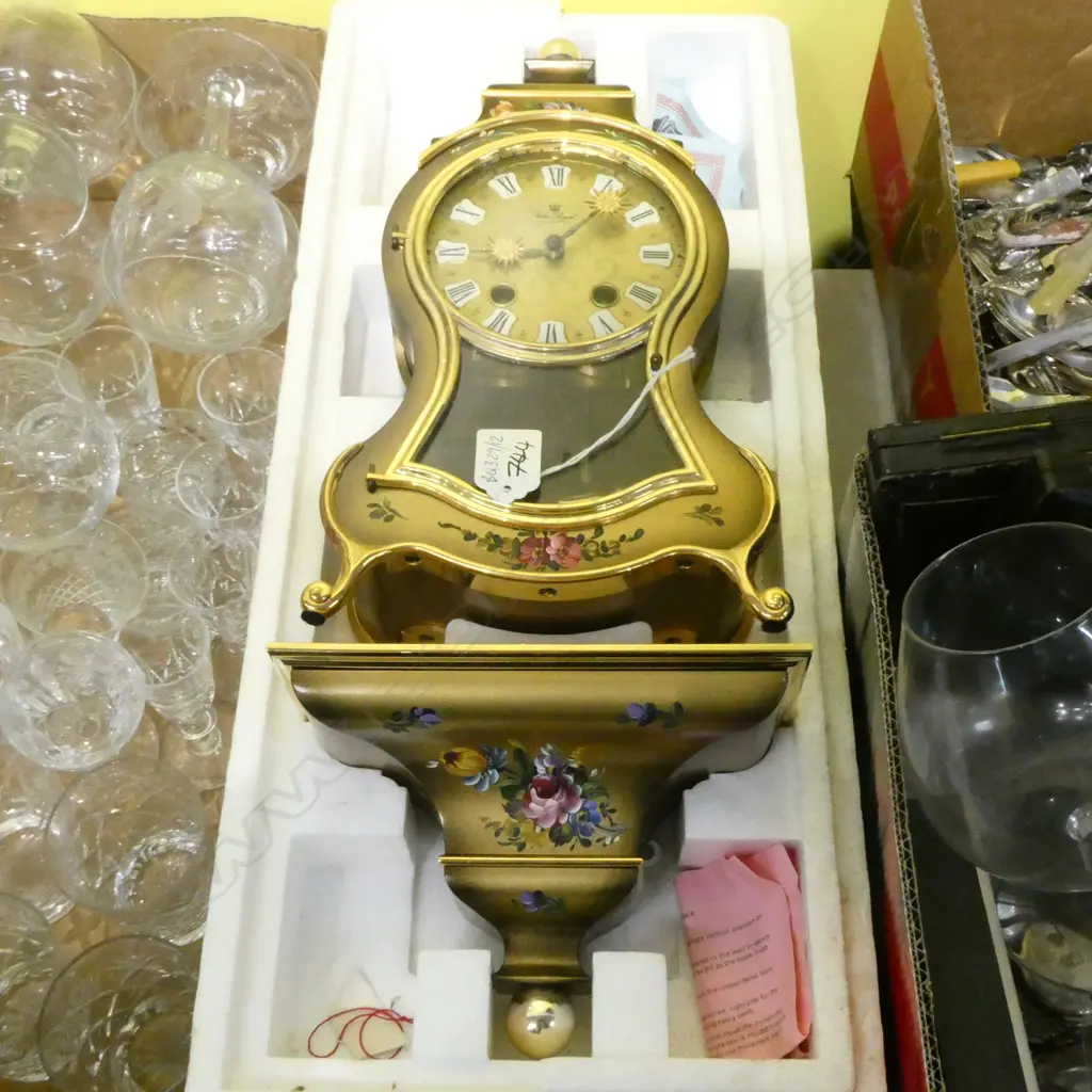 A PALAIS ROYAL CLOCK WITH BRACKET H 450 MM Image 1++