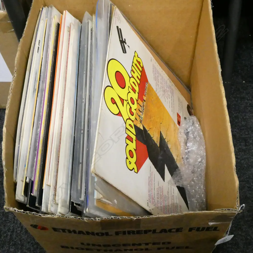 BOX LOT ASST. NZ RECORDS Image 1++