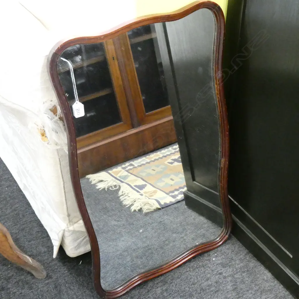 MAHOGANY MIRROR L. 790MM Image 1++