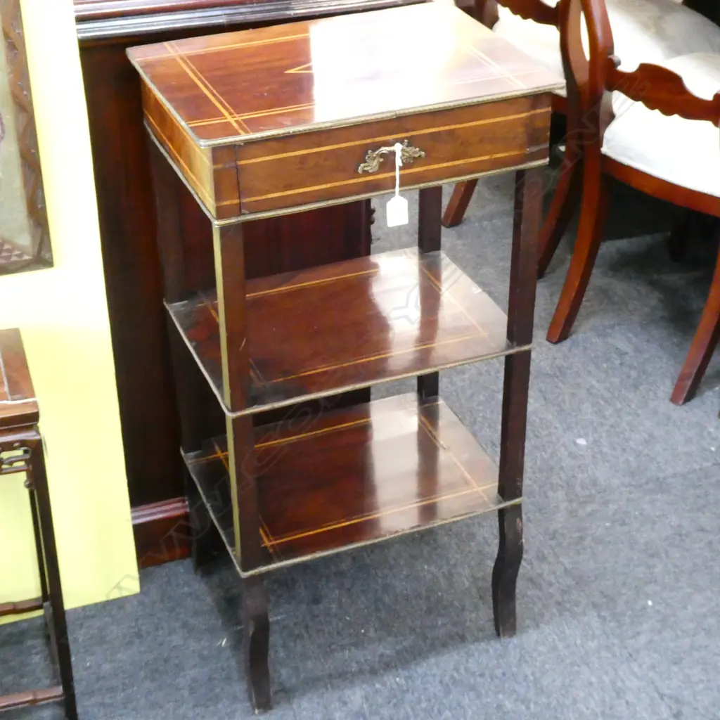 INLAID VINTAGE CABINET H. 890MM Image 1++