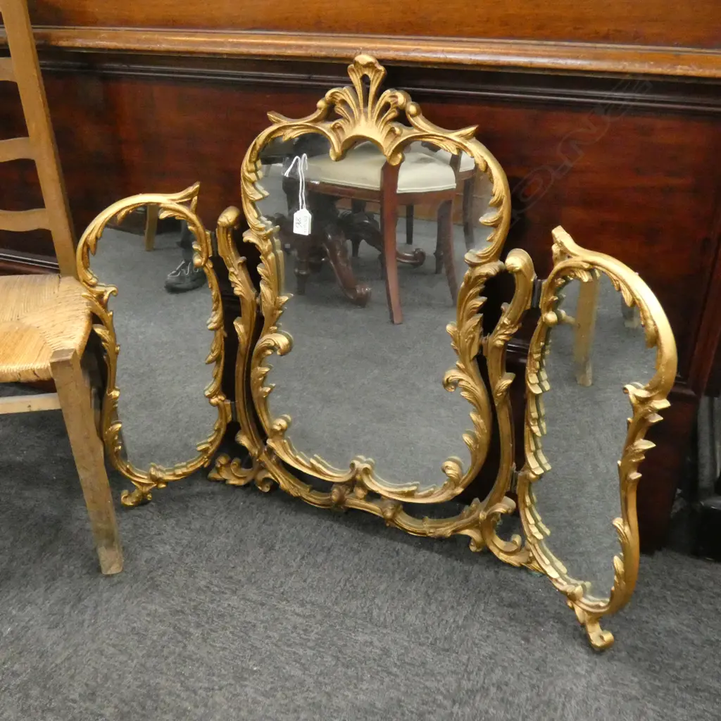  FOLDING VANITY MIRROR H. 740MM Image 1++